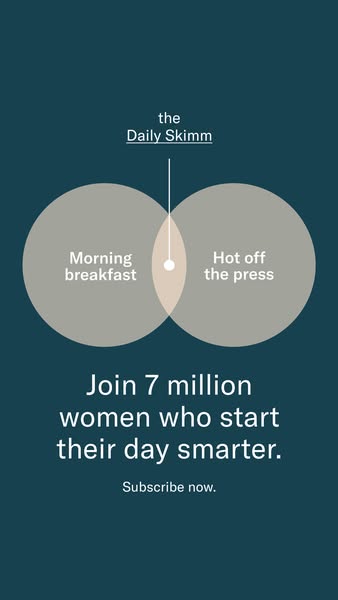 TheSkimm Service Ad